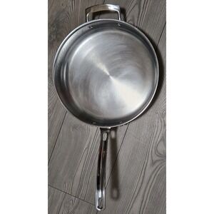 Viking 5.2 Qt Frying Pan Skillet 3-Ply Copper Alloy Core 18/8 No Lid 40581-0925C